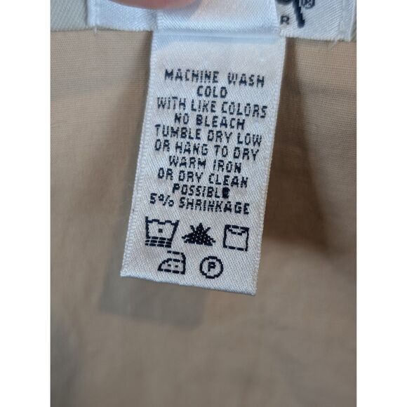 Lilly Pulitzer Monkey Embroidered Lined Tan/Khaki Skirt Women's Size 8 - Picture 13 of 13